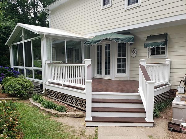 Deck Refurbish In North Raleigh