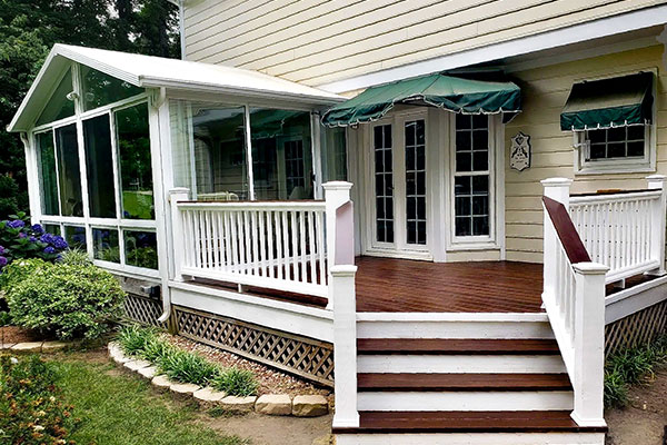 Custom Porch Installation