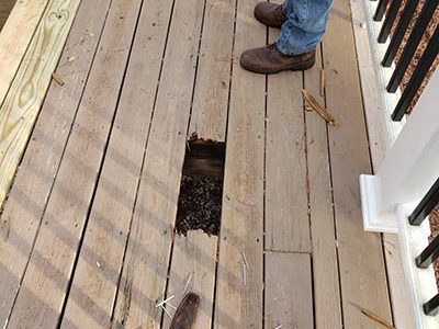 A Lesson in Safety: The Hidden Dangers of Unrepaired Decks